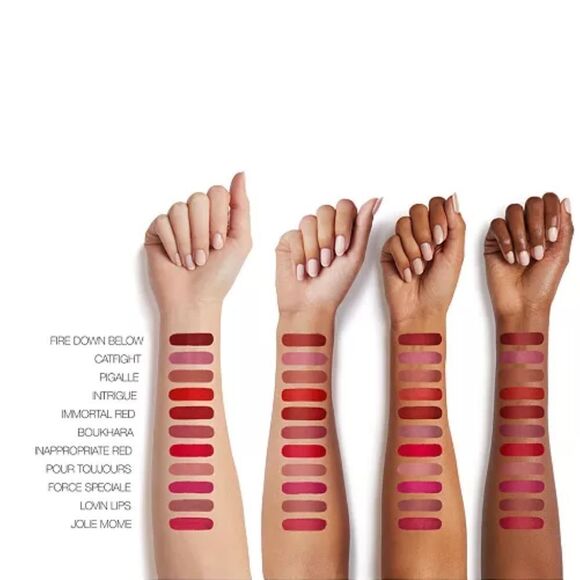 NARS Matte Lipstick Jolie Mome (red plum) - Picture 6 of 13